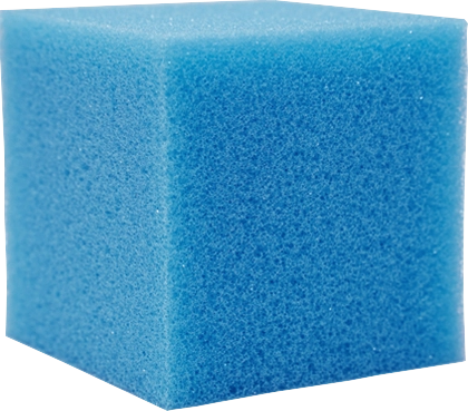 FUTURE FOAM 3 inch thick High Density Blue Swirl or Copper Swirl Memory  Foam 10030MEMORY3 - The Home Depot